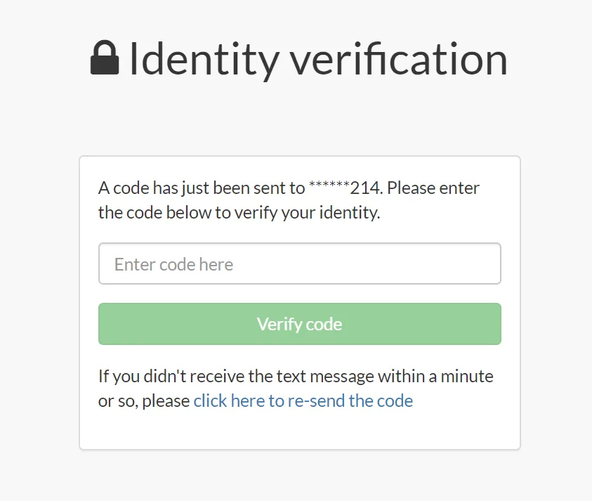 client-portal-identity-verification-code